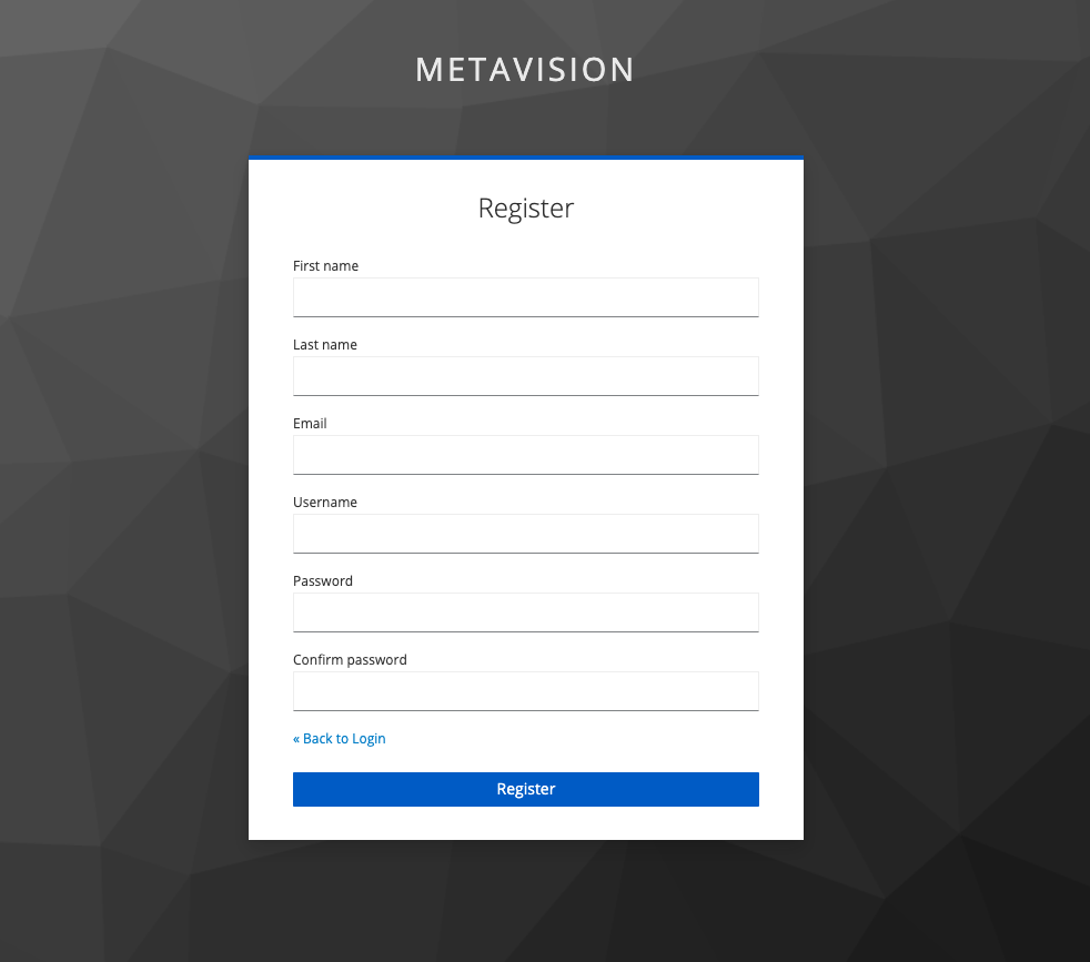 MetaVision2 Register